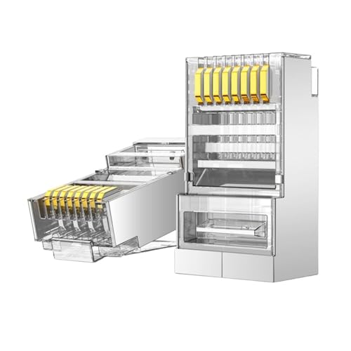 Connecteur RJ45 1.1mm STP CAT6 pour éliminer les déconnexions et les coupures réseau internet