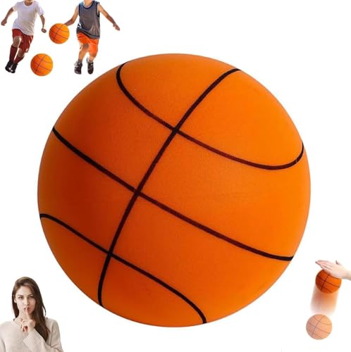 Vexran Pelota Baloncesto Silenciosa para Interiores,Silent Basketball Pelota de Baloncesto Silenciosa para niños y Adultos Vexran Pelota Baloncesto Silenciosa para Interiores,Silent Basketball Pelota de Baloncesto Silenciosa para niños y Adultos