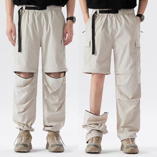 JOMLUN Womens Hiking Pants Convertible Zip Off Shorts Outdoor Quick Dry Lightweight Fishing Travel Safari Cargo Pants3