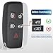 Keyecu Replacement Smart Remote Car Key Fob for Jaguar Land Rover Range Rover 2011-2019 KOBJTF10A BJ32-15K601-AB 5E0U50707 CH22-15K601-AB 315MHz 49Chip 5Buttons