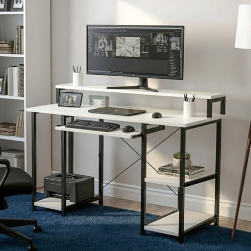 TEKAVO Store TEKAVO Trio Computer Table for Home Pc - Image 2