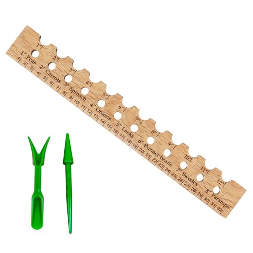 Regla medidora para siembra con herramienta de espaciado miniatura 1