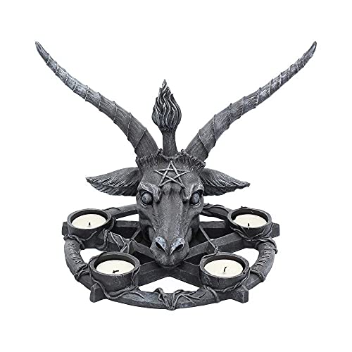 Nemesis Now Baphomet - Portavelas (27 cm)
