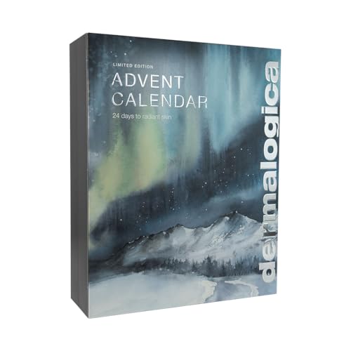 Dermalogica Adventskalender 2025 - Premium Skincare Beauty Adventskalender mit 24 Überraschungen im Wert von 588€ darunter 3 Originalgrößen, 5 Reisegrößen, 15 exklusive Probiergrößen und 1 Accessoire.