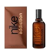 NIKE - Addiction Man 100 ml, Colonia Hombre, Perfume Formato Líquido, Eau de Toilette Natural y Masculina, Aroma Amaderado Balsámico, Fragancia Fresca y de Larga Duración