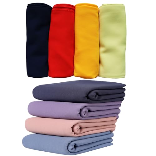 Image of NW 4 PCS Muslim Women Soft Premium Solid Chiffon Hijab Scarves Shawl Long Scarf Wrap Scarves with Gift Box