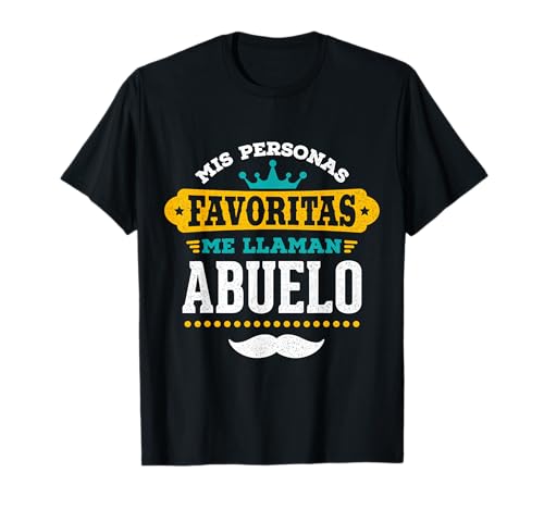 Regalo para Abuelos Camisetas Mis Personas Me Llaman Abuelo Camiseta