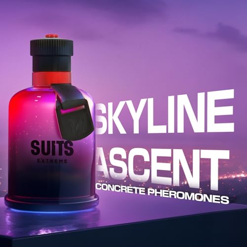 Image of Men's Cologne Suits Extreme with Spicy and Fresh Scent Eau De Toilette Spray,Long-Lasting Perfume for Men Great Holiday Gift, 3.4 Fl Oz /100 Ml