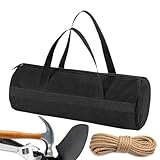 Genérico Tent Stake Organizer - Heavy Duty Canvas Storage Bag with Secure Zipper, Enhances Camping Efficiency by Holding Stakes and Small Gear, Ideal for Campers, Hikers, and Outdoor Enthusiasts