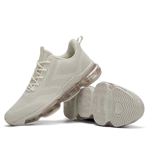 Image of Mens Running Shoes Air Low Top Comfort Walking Lace Up Sneakers Breathable Fashion Tennis Sport Gym Fitness Cross Trainers