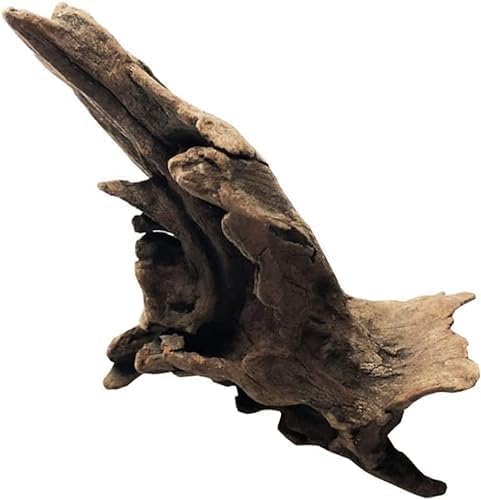 Opemg Landschafts-Holzdekoration, Treibholzbaum, Aquarium, Pflanzenstumpf, Ornament, Landschaftsdekoration, Aquarium-Dekoration, Holz, natürlicher Stamm, zufälliger Stil, handliche und professionelle