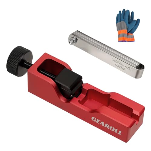 GEAROLL Spark Plug Gap Tool with 32 Blade Steel Feeler Gauge, Spark Plug Gapping Tool for Most 10mm...