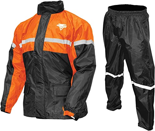 Nelson-Rigg Unisex Adult Motorcross-Motorcycles Nelson Rigg Sr 6000 Org 05 Xx Stormrider Motorcycle Rain Suit 2 Piece Orange Black Xx , Orange/Black, Xx-Large Us #TOP1