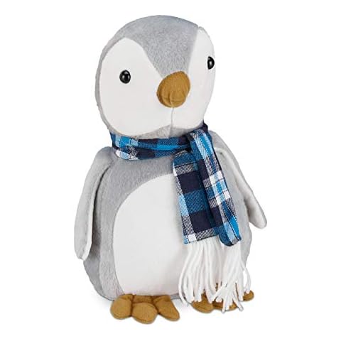 Relaxdays Tope Puertas Pingüino, Relleno Arena Cover