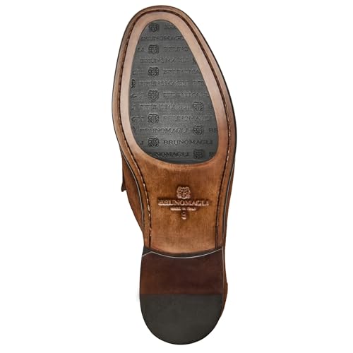 Image of Bruno Magli Men's Trieste Loafers, Leather Shoes, Slip-On Dress Shoes