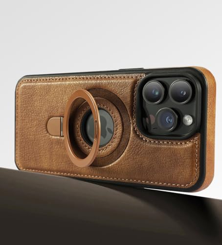 VAUSERDY Magnetic Leather Case with Stand