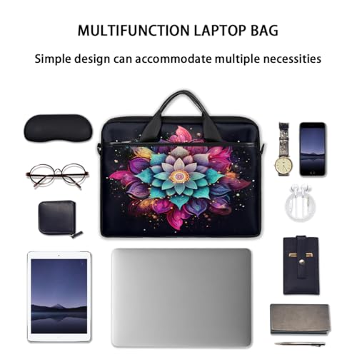 Maletín para portátil con diseño Mandala 15 pulgadas miniatura 7