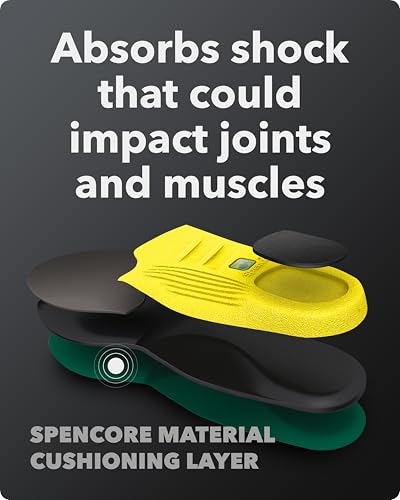 Spenco Insoles Polysorb Cross Trainer - Lightweight, Full-Foot Inserts with Heel-to-Toe Cushioning, Support, & Odor Control, All-Day Comfort & Stability - Ideal for Runners, Walkers, Athletes3