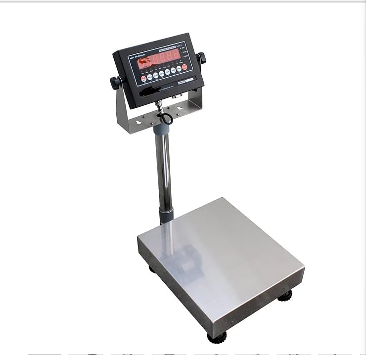 Heavy Duty Weight Scales 330 Lb. Stainless Steel Digital Scale