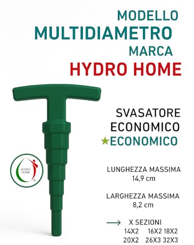 Hydro Home Kalibrierer für Sperrholz mit verschiedenen Durchmessern 14-16-18-20-26-32