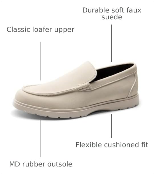 Image of Bruno Marc Men's Dress Shoes Loafers Casual Slip-on Lightweight Classic Shoes