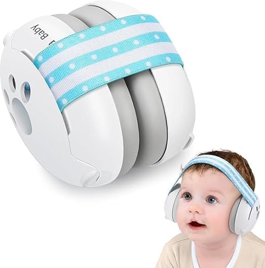 PAPAL Baby Ear Muffs – Hearing Protection for Infants & Toddlers (0–3 Years), Adjustable & Soft, 25 dB Noise Cancelling – Sleep Better, Travel Easier-image-35
