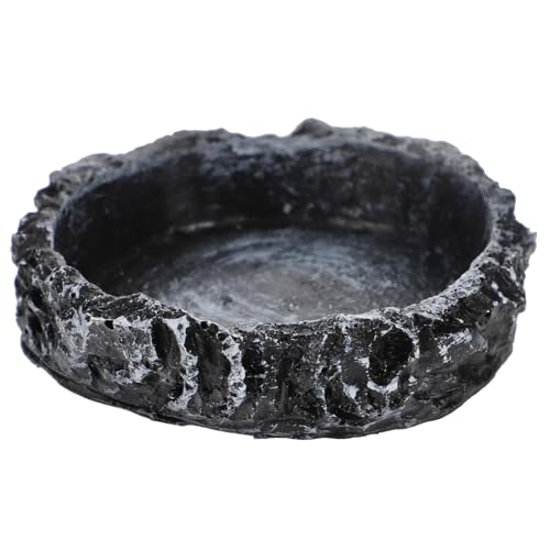 ifundom Crawling Pet Water Drinking Bowl Durable Reptile Food Feeder Container for Turtles Lizards and Animals for Feeding and Hydration Needs