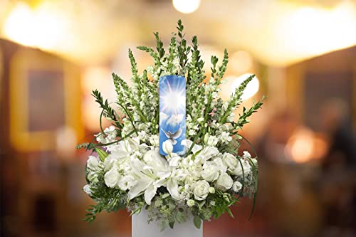 Image of Holy Dove Scattering Tubes for Human Ashes TSA Approved Scattering Urn and Eco-Friendly Biodegradable Urns for Human Ashes & Biodegradable Urn for Burial at Sea