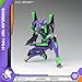 YOLOPARK Evangelion Figure - 7.87 Inch Highly Articulated Humanoid Decisive Weapon Neon Genesis Evangelion Model Kit (EVA-01)