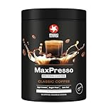 MaxiNutrition MaxPresso Coffee Classic, Protein Coffee, Whey Protein Powder, 22 g Protein per Serving, Sugar-Free & Low-Fat, Mix Warm or Cold