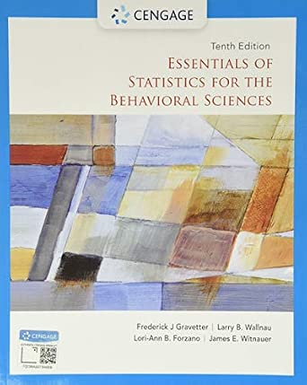 Amazon.com: Essentials of Statistics for the Behavioral Sciences ...