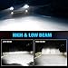 ZNEOEW Fit For Subaru Forester (2009-2013) bulbs,9005 H11 High Low Beam and 9145/H10 Fog Light bulbs Combo kit, 6000K White light, 30000LM 500% Brightnes Bulbs, with Fan, Plug n Play, pack of 6