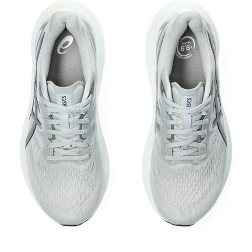 ASICS ASICS Women's GT-2000 12 Running Shoes, 10, Piedmont Grey/Steel Grey