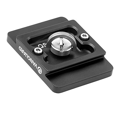 Zapata rápida Arca Vanguard QS-62 V3 placa de liberación rótulas de 2 ejes 4