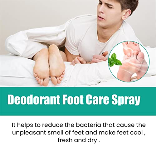 Foot Deodorant Spray,Foot Spray Odor Eliminator Spray,Herbal Foot Peeling Spray,Fungal Combat Feet Spray,Keep Fresh&Dry For A Long Time #TOP6