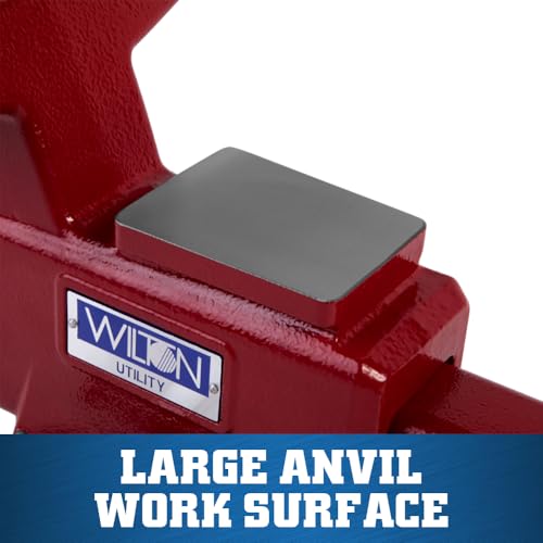 Image of Wilton Utility Bench Vise, 6-1 /2 inch Jaw Width, 6 inch Jaw Opening, 4 inch Throat (Model 676U)