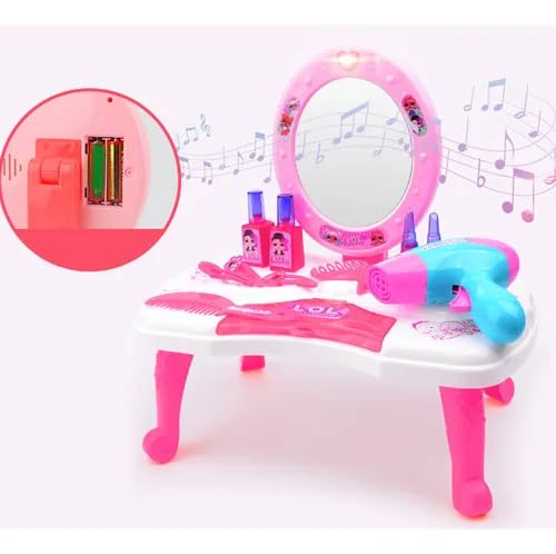 Encontraproduto.com.br - Penteadeira Sweet Beauty Girl Com Acessórios - Wellmix