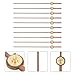 MUCKLILY 10Pcs Wooden Clock Second Hands Replacement Kit DIY Wall Clock Repair Tools for Bedroom Kitchen