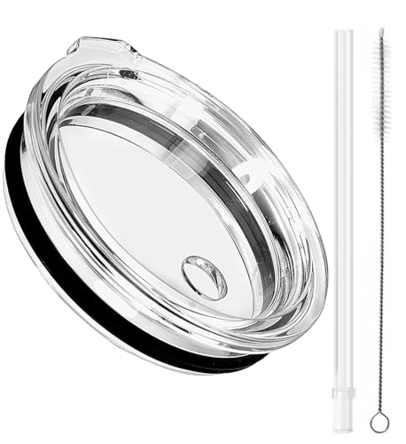 LUCEMILL Replacement Lids for YETI Rambler 16 oz Pint, 20 oz Tumbler, 24 oz, 25 oz Straw Mug, 20 oz Tumbler Straw Lid for Yeti Tumbler and other Brand