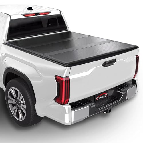 XTWEEX Hard Tri-fold Truck Bed Tonneau Cover Fits 2007-2026 Toyota Tundra 5.5FT Bed(Excludes Trail...