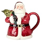 Santa’s Secret 3-D Holiday Teapot – Pour festive warmth with this charming Santa teapot, a collectible piece that brightens any tea or holiday gathering