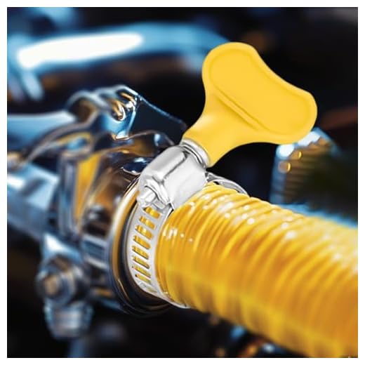 304 Stainless Steel Hose Clamps with Handles Adjustable Pipe Fixing Clamps for Gas and Water Pipes Auto and Plumbing Use