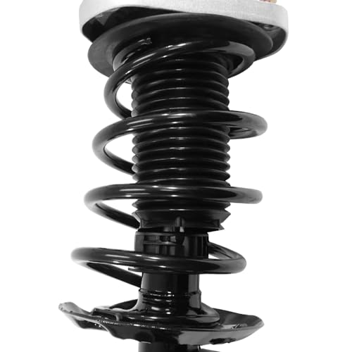 Image of Detroit Axle - AWD Front Struts for Mercedes-Benz E350 E300 E550 E400 E250 [Sedan; 4Matic], Complete Struts with Coil Spring Assembly Replacement Suspension Shocks