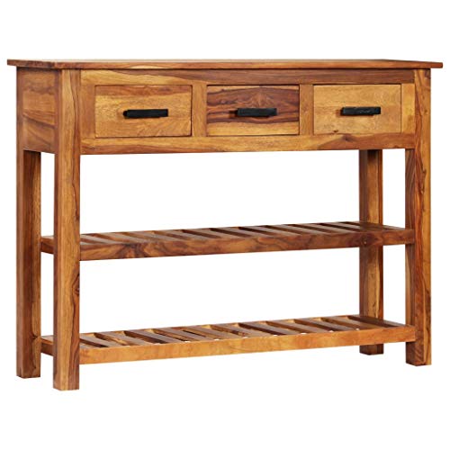 Preisvergleich Produktbild vidaXL Sheeshamholz Massiv Sideboard Highboard Anrichte Flur Kommode Schrank