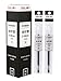 Pen Refills Rollerball Pen Ricarica inchiostro nero da 0,38 mm