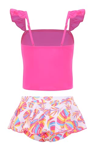 Image of Akokvlar Two Pieces Swimsuit Mermaid Bikinis Tankini Bathing Suit for Little Girls