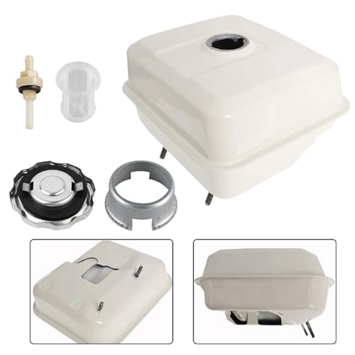 Kraftstofftank für Honda GX120 GX140 GX160 GX200 Motor, 3L Benzintank Kit mit Tankdeckel Kraftstofffilter und Kraftstoffleitung Fuel Tank Rasenmäher Ersatzteile