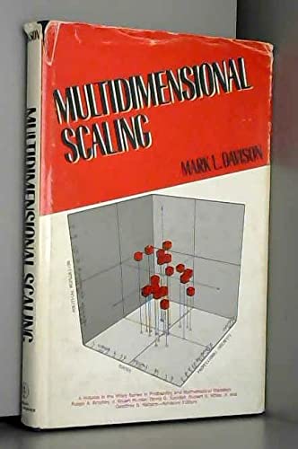 Multidimensional Scaling (Probability & Mathema... 047186417X Book Cover