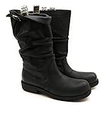 bikkembergs 36  bikkembergs stivale K4A5 pelle nero 36 eu