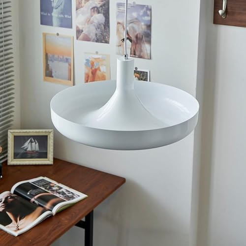 Lustre de Plafond à Tête Unique en Métal Peint